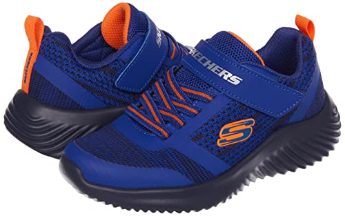 Skechers Boys' Bounder-ZALLOW Sneaker, Blue/Navy - 製品詳細